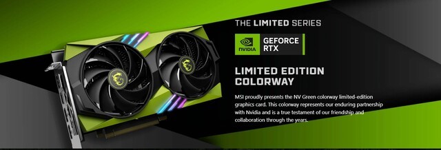 MSI GeForce RTX™ 4060 GAMING X 8G NV EDITION: Phiên bản Card đồ họa giới hạn của MSI