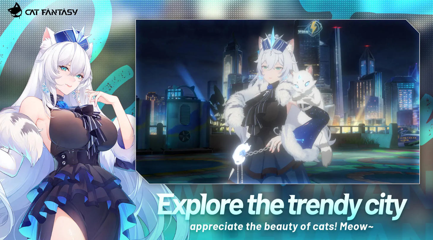 Cat Fantasy: Cùng các cô nàng nữ miêu khám phá thế giới giả tưởng anime siêu đẹp