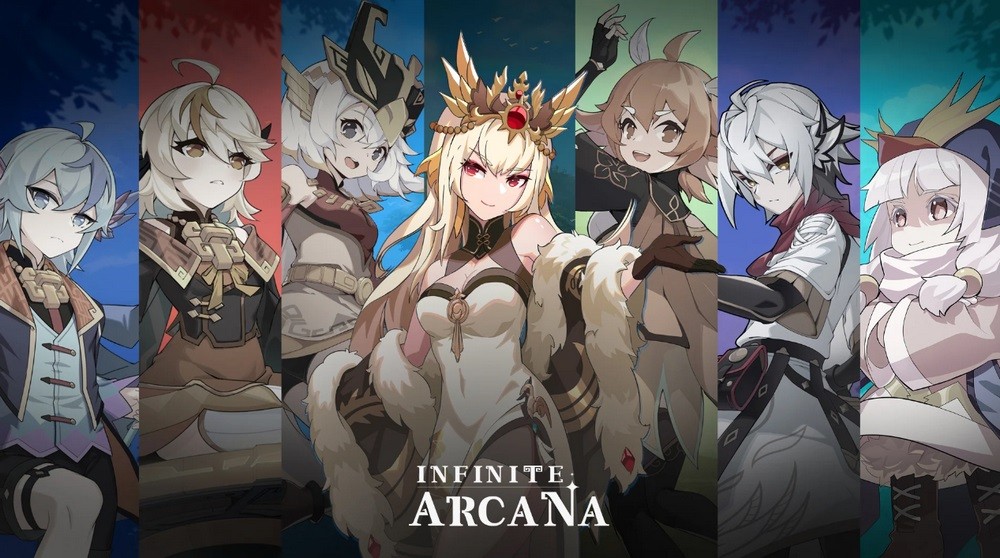 Infinite Arcana: Game hành động roguelike anime chủ đề phiêu lưu giả tưởng