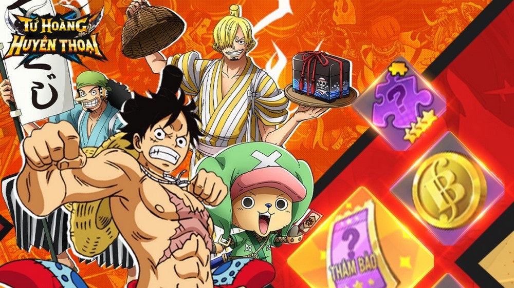 Tứ Hoàng Huyền Thoại: Game thẻ tướng One Piece sẽ chào sân vào tháng 10