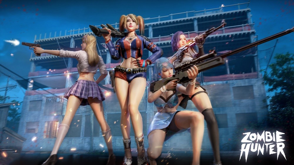 Zombie Hunter: Survival - Trò chơi hành động bắn súng cùng các nữ đặc vụ xinh đẹp