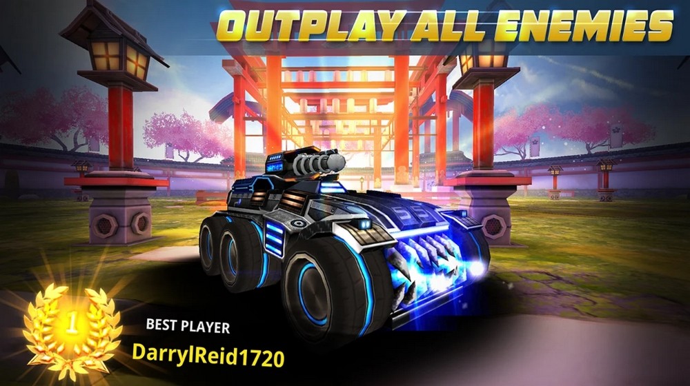 Overload Arena: Metal Revenge - Game đua xe bắn súng hấp dẫn lấy cảm hứng từ series Twisted Metal