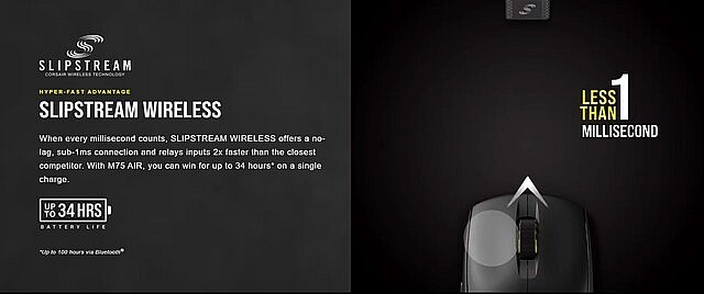 Giới thiệu M75 AIR WIRELESS: Chuột gaming nhẹ nhất của CORSAIR chuyên game FPS
