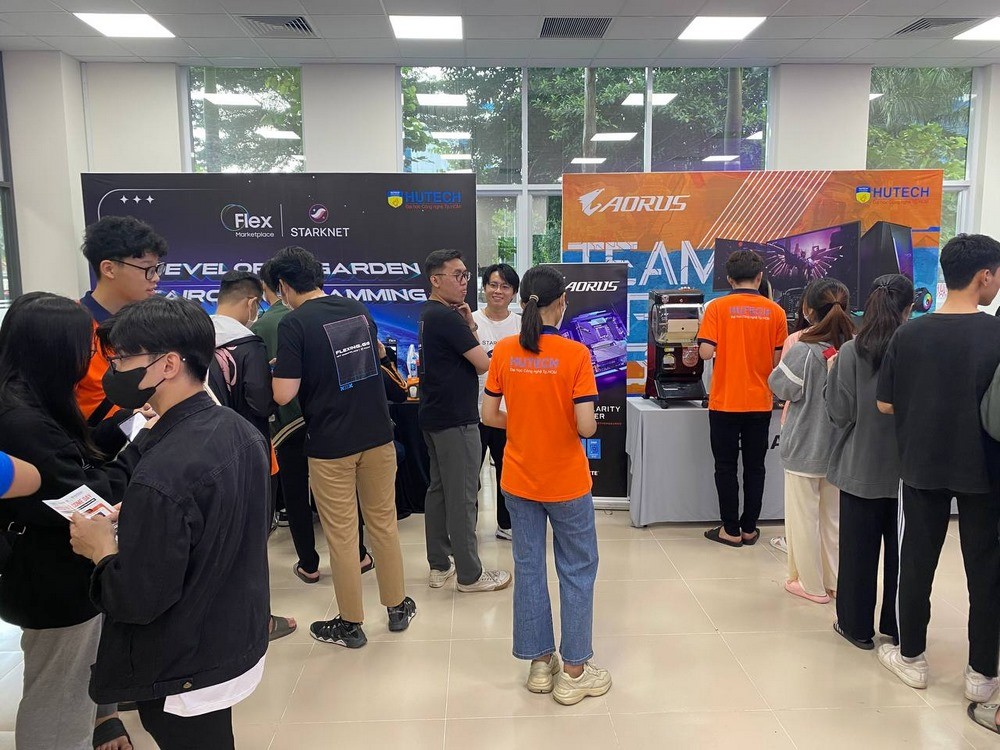 Mọt Game tham dự ngày hội chào đón tân sinh viên IT HUTECH WELCOME DAY 2023