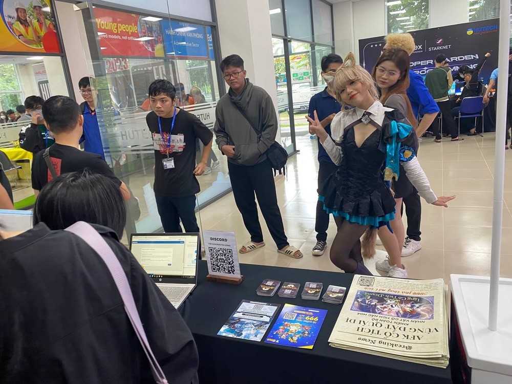 Mọt Game tham dự ngày hội chào đón tân sinh viên IT HUTECH WELCOME DAY 2023