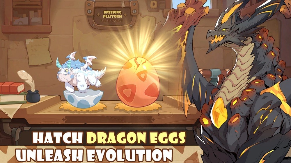 Dragon Realms: Era of Adventure cho phép game thủ tự do khám phá thế giới rồng