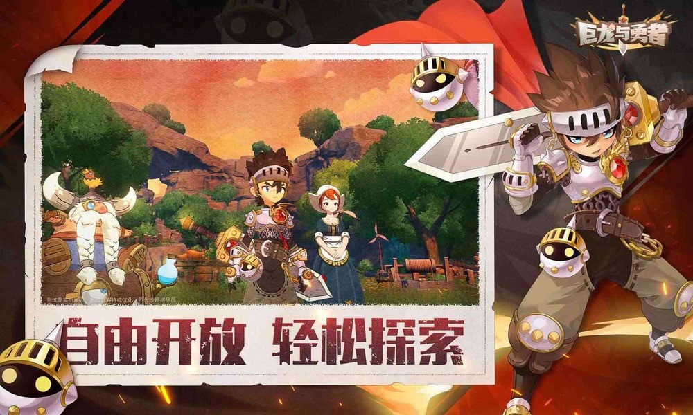 Dragons and Warriors: Tựa game nhập vai chibi thú vị mang đề tài Bắc Âu