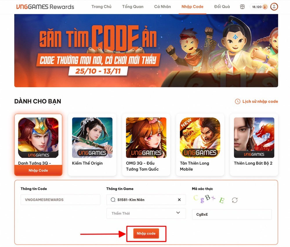 Võ Lâm Truyền Kỳ 1 Mobile phát code miễn phí cho người chơi