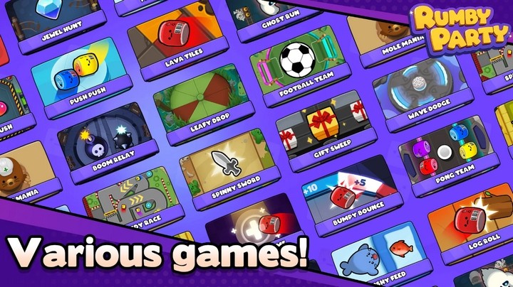 Rumby Party: Tựa game casual cho game game thủ chơi thả ga với hàng loạt mini game hấp dẫn!