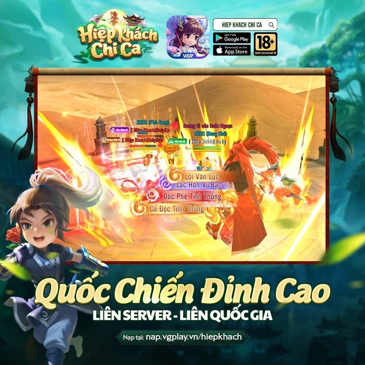 Hiệp Khách Chi Ca: Game kiếm hiệp chibi cực hot sắp ra mắt tại Việt Nam