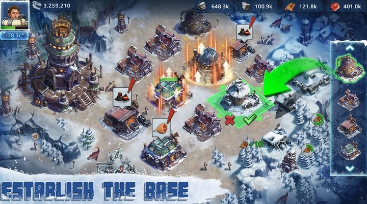 Frost Forge: Dragon's Might - Khám phá thế giới băng tuyết độc lạ