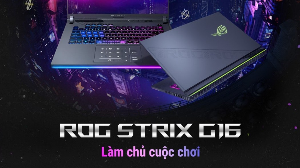 Asus ROG Strix G16 2023: Laptop chuyên Game với hiệu năng siêu đã !!!