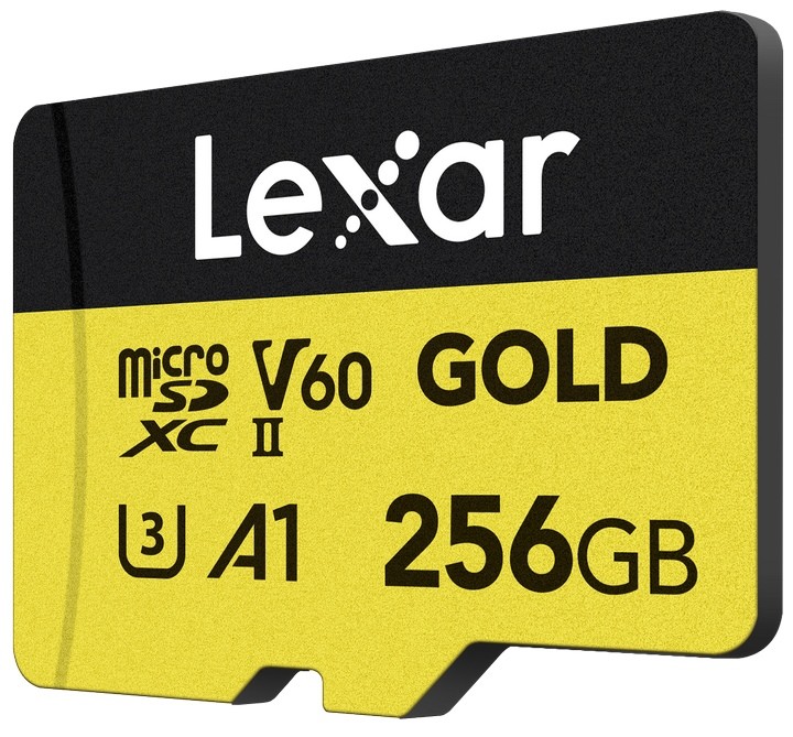 Lexar Công Bố Thẻ Nhớ Professional GOLD microSDXC™ UHS-II
