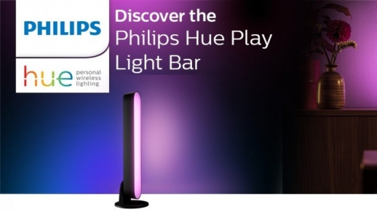 Philips Hue Play Light Bar: Đèn gaming trang trí góc game thủ