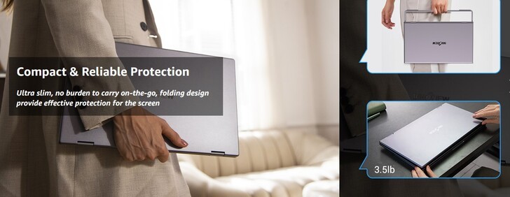 InnoView Folding Portable Dual Monitor: Màn hình đôi di động độc đáo