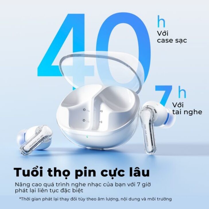 Soundpeats Clear: Tai nghe TWS với thiết kế trong suốt