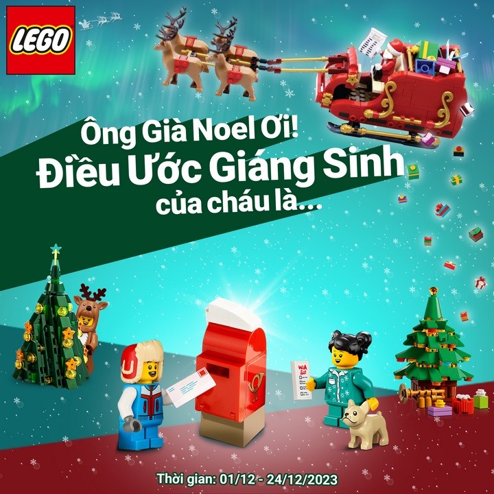 LEGO trao sức mạnh sáng tạo tại Làng Giáng Sinh