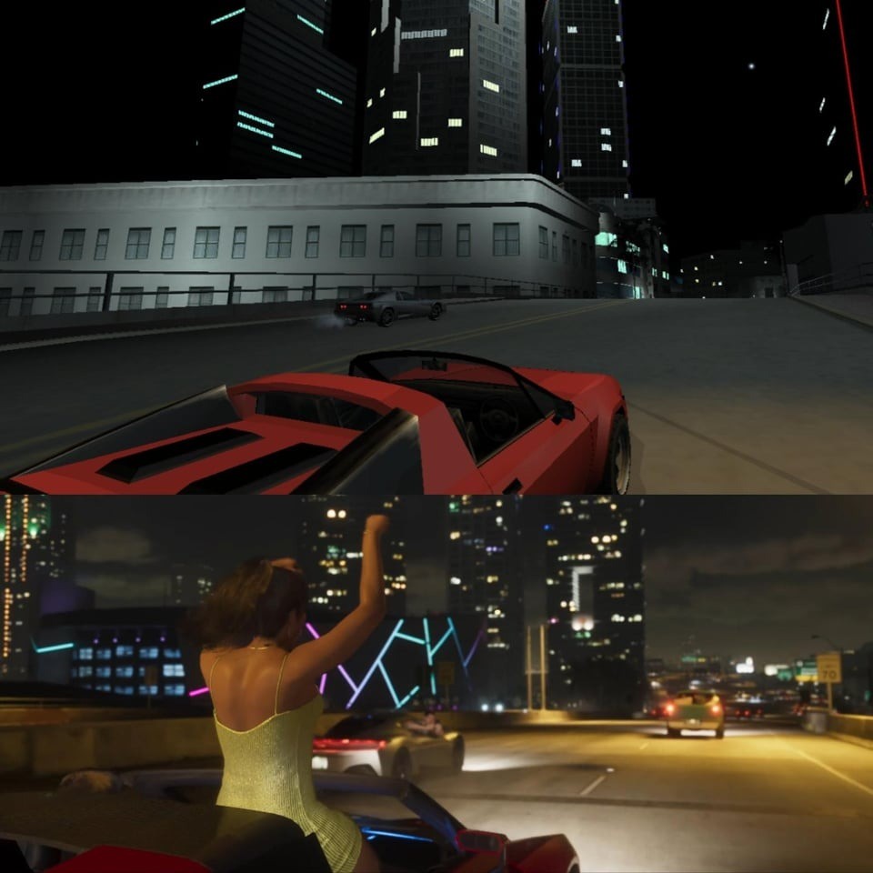 GTA 6: So sánh hình ảnh Vice City sau 20 năm phát triển của đồ họa