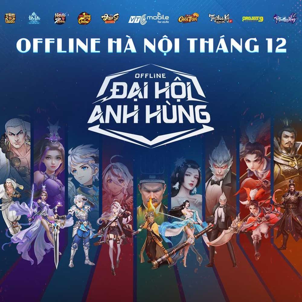 Lần đầu tiên Offline Đại hội anh hùng diễn ra tại Thủ đô Hà Nội, cộng đồng game thủ VTC Mobile lại được dịp quẩy tẹt ga nhậu tới bến