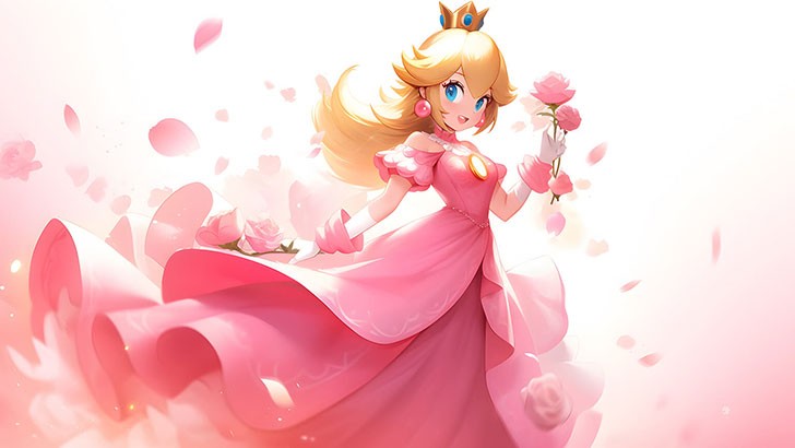Công chúa Peach như thế này bảo sao Mario suốt ngày giải cứu