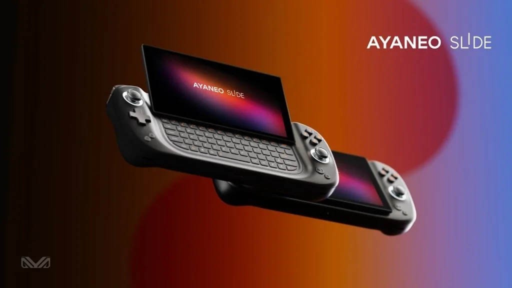 Ayaneo Slide: Máy chơi game cầm tay có bàn phím trượt