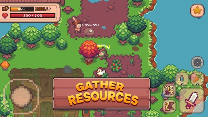 Megis Adventure - Thêm một tựa game nông trại với đồ họa pixel cực cuốn dành cho bạn