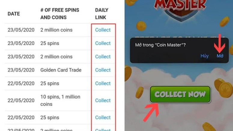 Tổng hợp những cách hack Coin Master 10 000 Spin link, Vô hạn Spin và Coin mới nhất tháng 1/2024