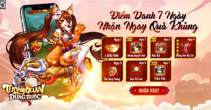 Tháng 1 chơi game gì? Đừng ngại thử Tướng Quân Dừng Bước và “roll cháy máy”