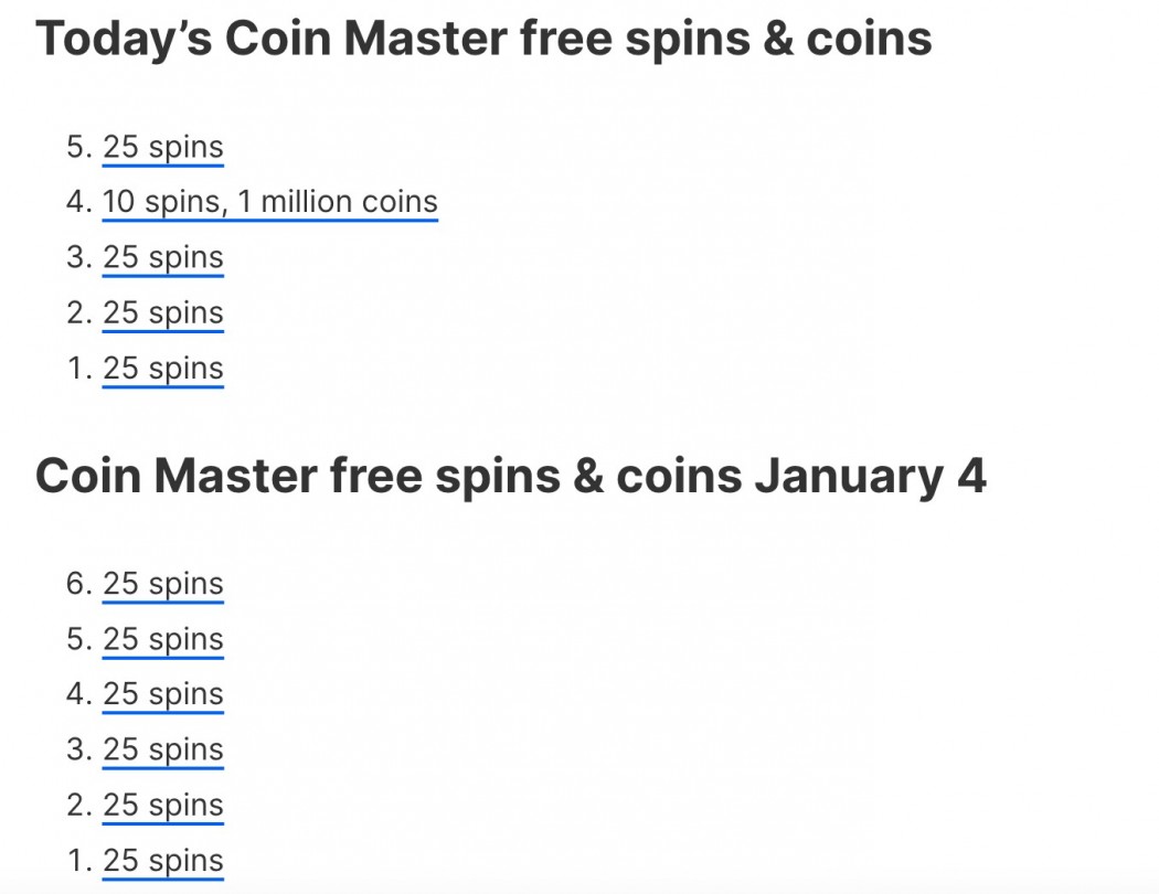 Hack Coin Master Vô Hạn Spin link và Coin ngày 6/1/2024 Android và IOS mới nhất