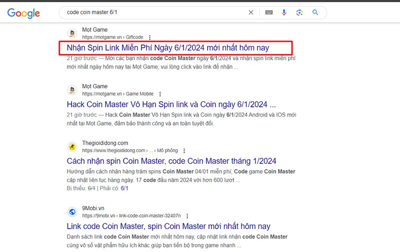 Hack Coin Master 10 000 Spin Link ngày 7/1/2024 Android và IOS