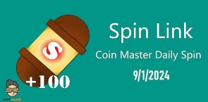 Code Coin Master 9/1/2024 | Nhận Spin link mới nhất hôm nay