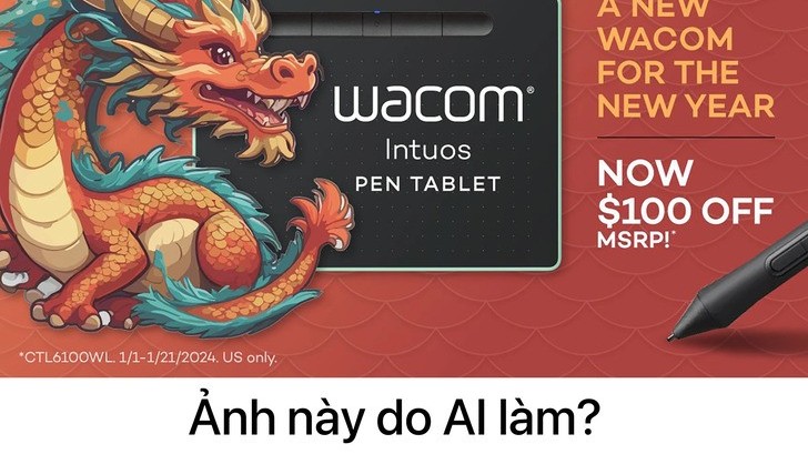 WACOM sử dụng AI để quảng cáo bảng vẽ cho artists. Họ nghĩ gì vậy?