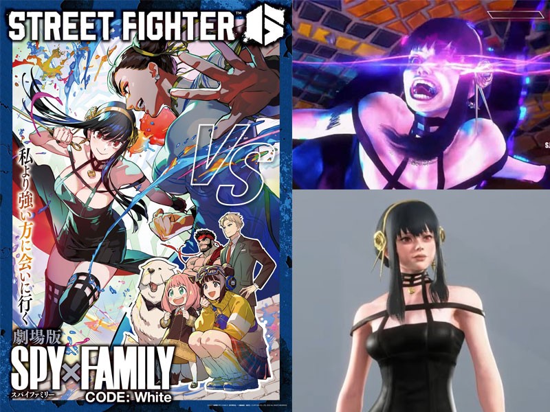 Street Fighter 6 và Spy x Family: Lại một pha collap kỳ quái trong thế giới game