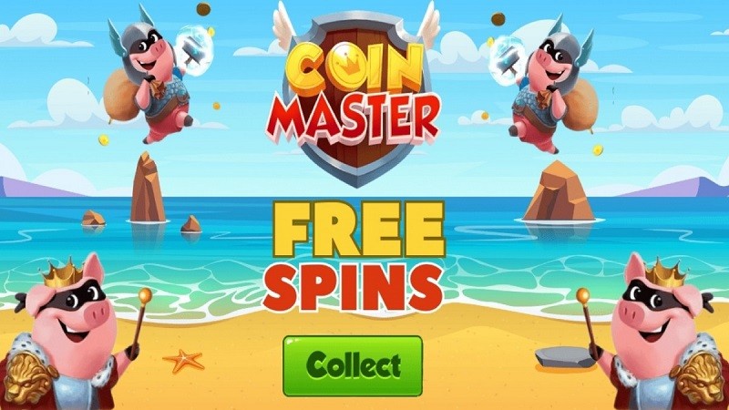 Hack Coin Master 10 000 Spin Link ngày 29/1 Android và IOS