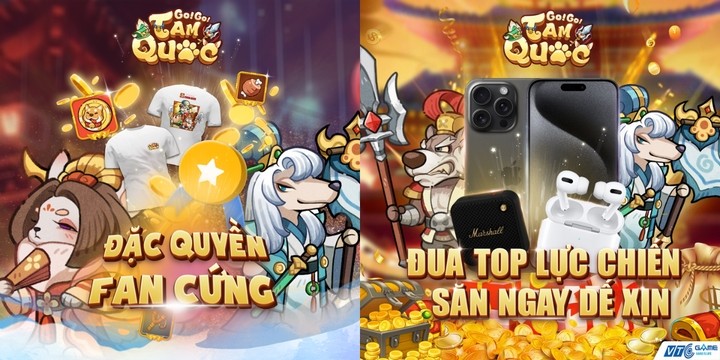 VTC Game chính thức phát hành GoGo Tam Quốc tại Việt Nam