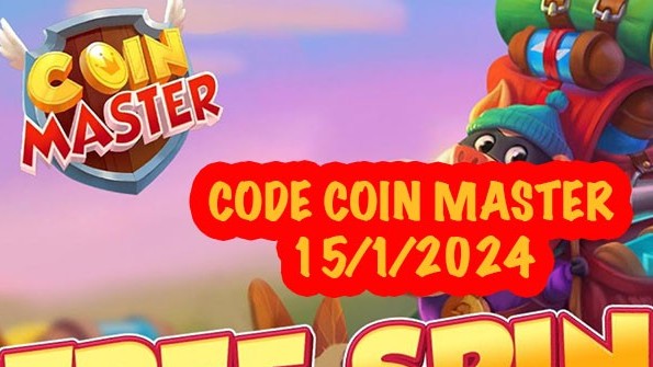 Code Coin Master ngày 15/1/2024 và nhận Spin Link miễn phí mới nhất hôm nay