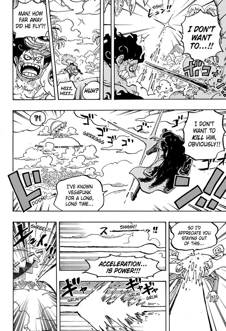 Spoiler One Piece 1104: Kuma nhận sức mạnh từ Bonney, tiếp tục chiến đấu với Saturn