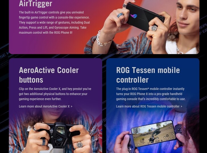 ROG Phone 8: Snapdragon 8 Gen 3 và nhiều trang bị cao cấp nhất