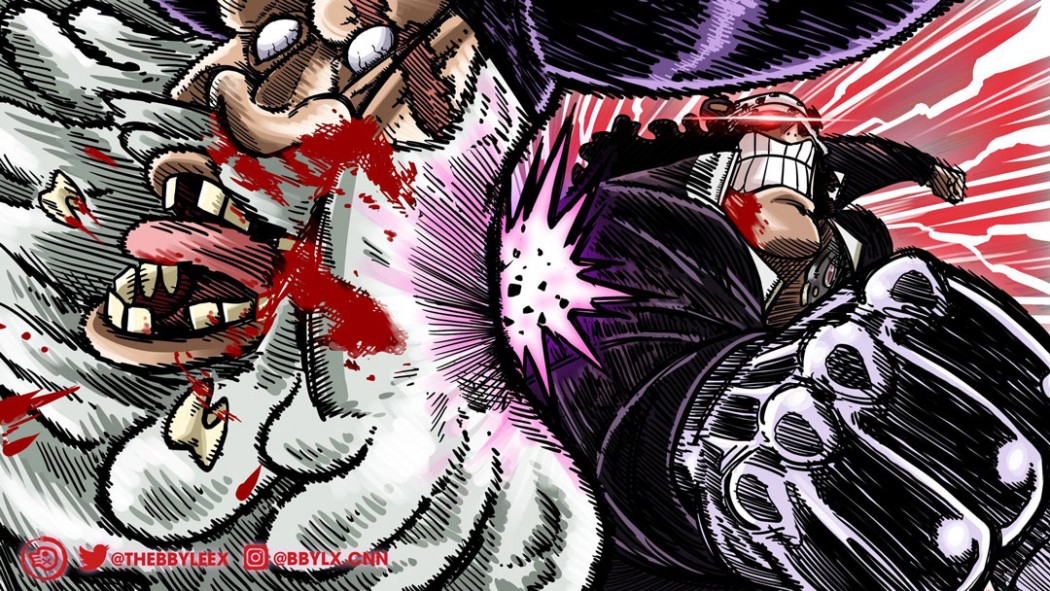 Spoiler One Piece 1104: Kuma liệu sẽ hy sinh khi đối đầu trực tiếp với Saturn