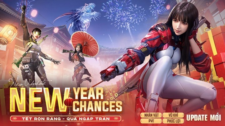 Battle Teams 2 Tung Bản Big Update  "New Year, New Chances" với nhiều gói quà SVIP