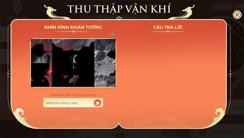 Đáp án Thu Thập Vận Khí Liên Quân mới nhất hôm nay 27/1