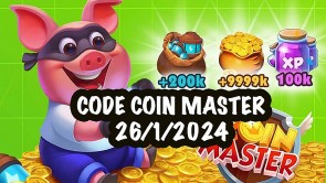 Nhận Spin link Coin Master miễn phí hôm nay ngày 26/1