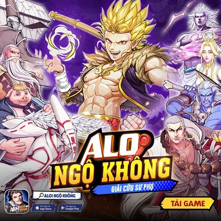 Alo Ngộ Không - Game SLG màn hình dọc chính thức ra mắt, tặng 100 lượt gacha cho fan hâm mộ Tây Hành Kỷ
