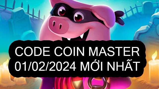 Code Coin Master 01/02 và Spin link miễn phí mới nhất hôm nay