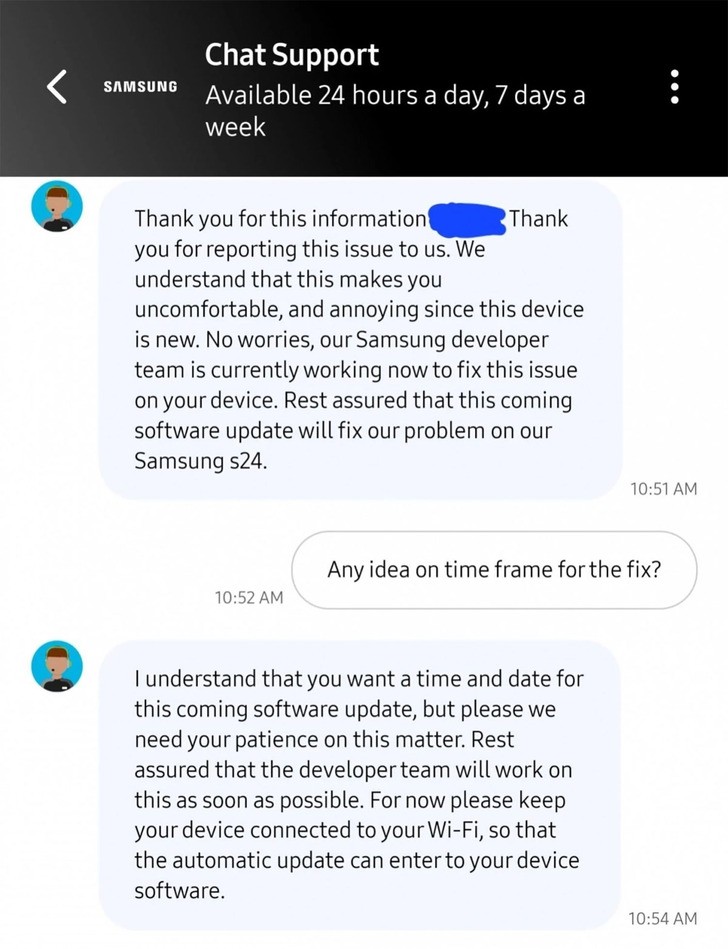 Vừa ra mắt, Samsung Galaxy S24 Ultra đã gặp lỗi hiển thị cực kỳ khó chịu