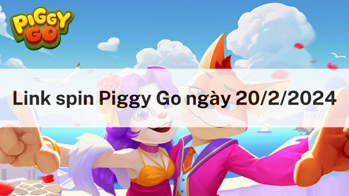 Receive free Spin Piggy Go link today February 20, 2024