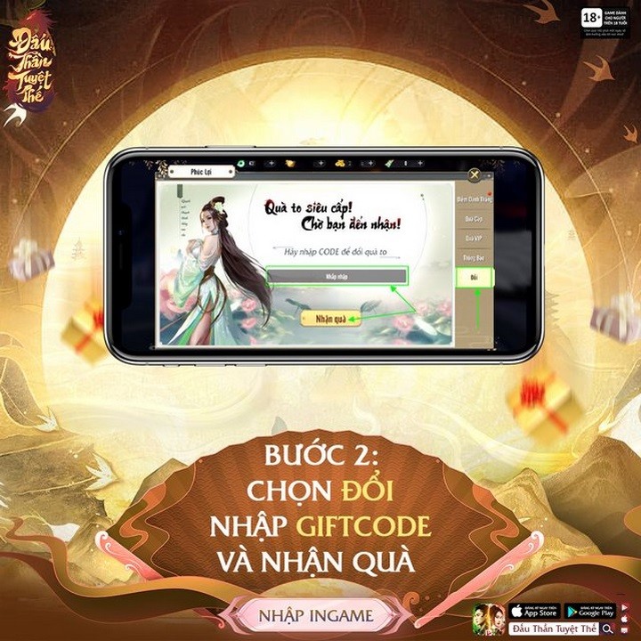 Update the latest Dou Than Tuyet The gift code and instructions on how to enter