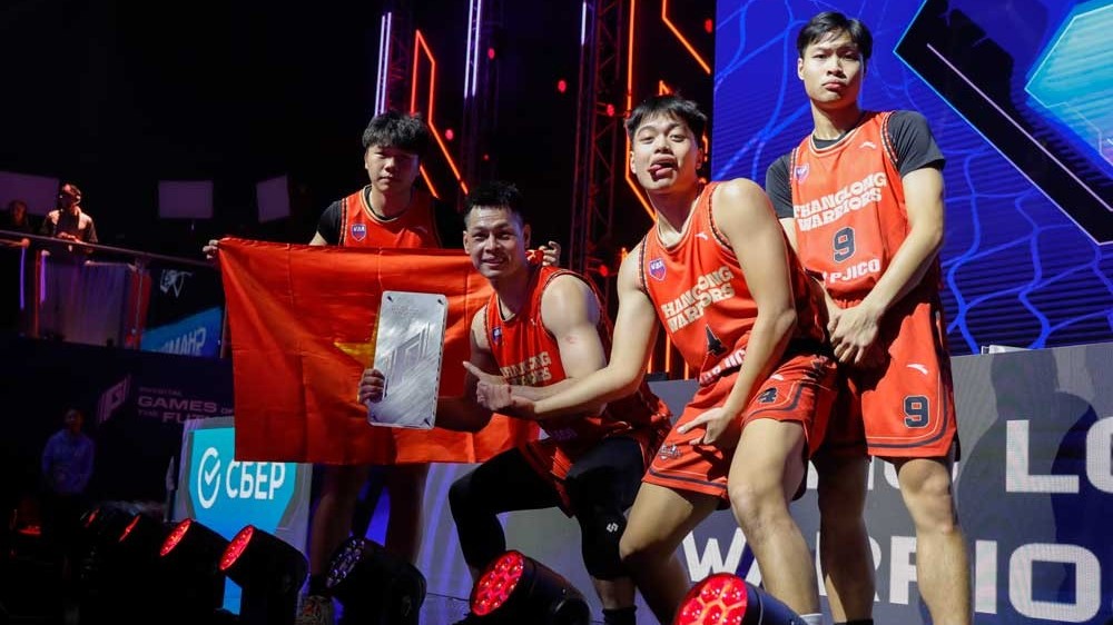 Bóng rổ thể chất số Việt Nam vô địch Games of The Future 2024 - Phygital Basketball Invitational