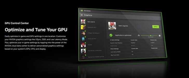 NVIDIA hợp nhất GeForce Experience, NVIDIA Control Panel và RTX Experience