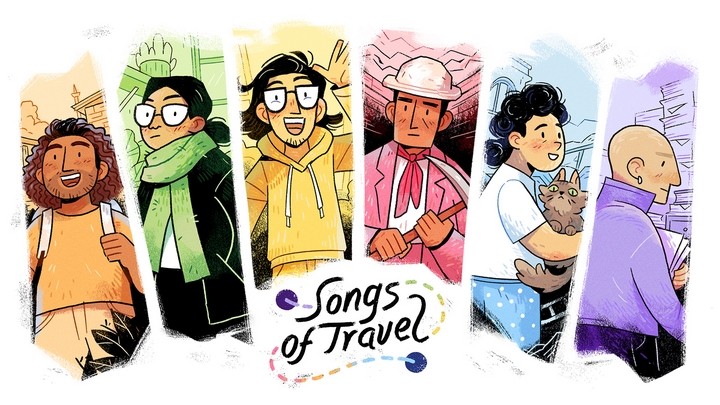 Songs of Travel: Visual novel game contains emotional stories